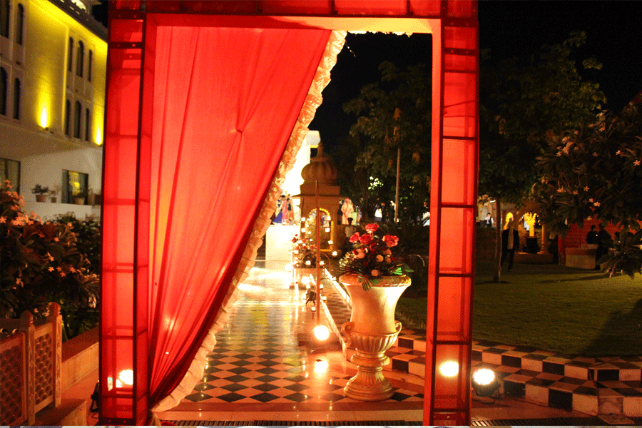 Entry-Gate-Tent-Decoration-Light-Decoration-Sound-Arrangement-Wedding-Planner-Hornbill-Event-Planner-Udaipur-Rajasthan