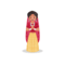 rajasthani Welcome girl icon