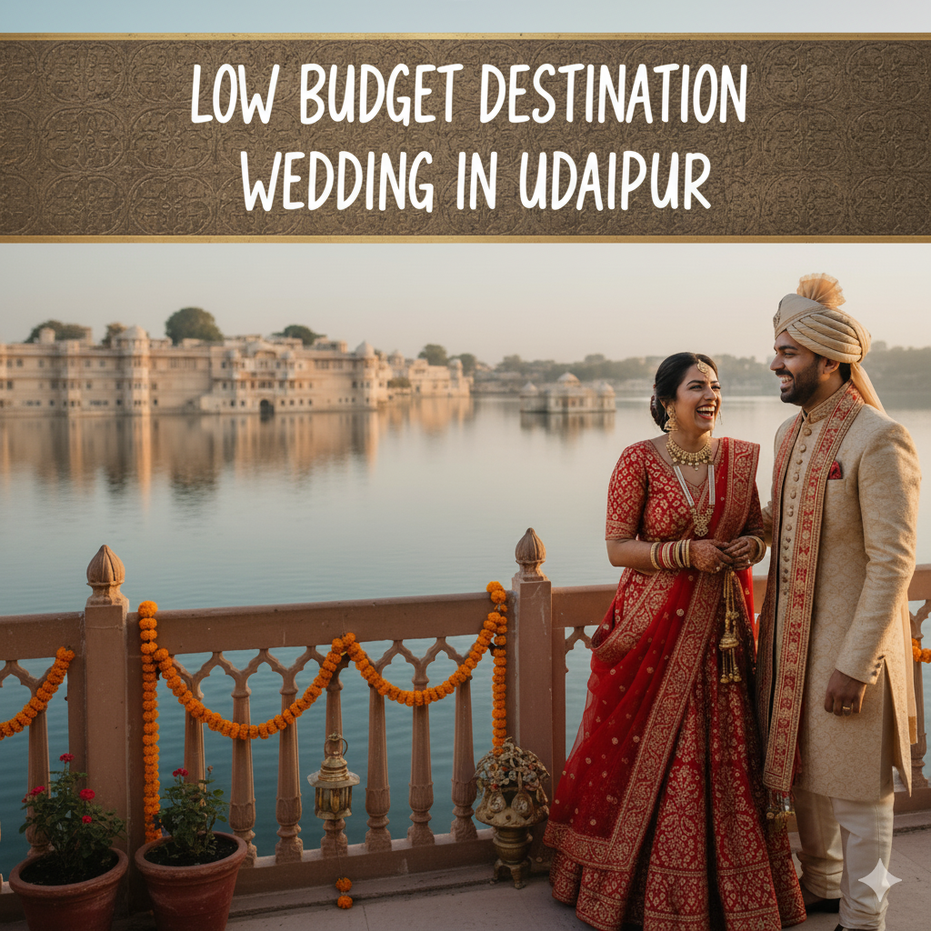 low budget destination wedding in udaipur ai Image